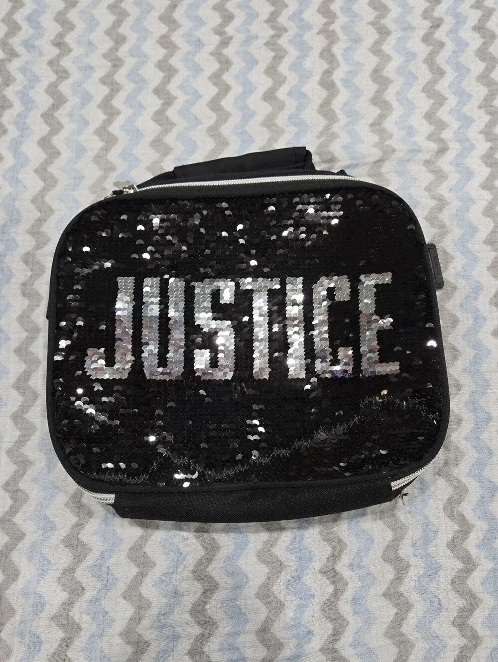Justice Black Sequin Backpack – NWT/NWOT